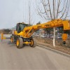 廠家出售輪式越野吊車  四驅(qū)多功能起重機  8噸裝載吊車